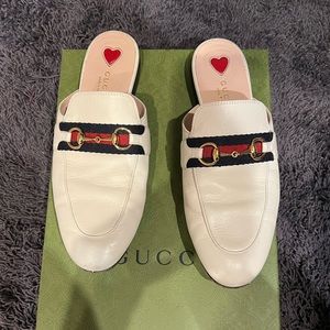 Gucci womens princetown leather slipper